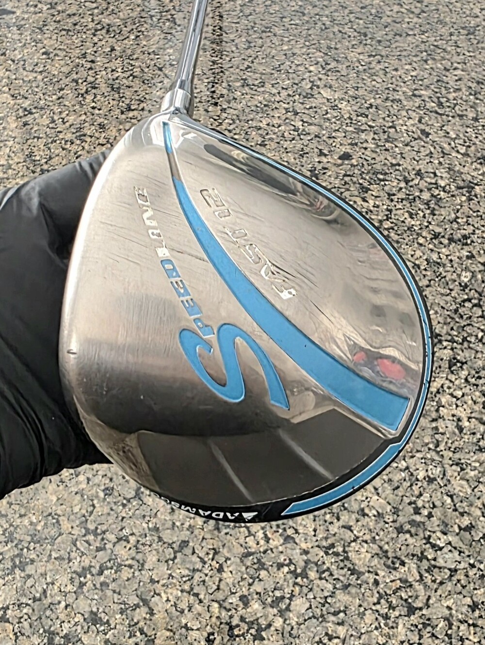 Adams Golf Speedline fast 12 1 driver right Handed Graphite shaft *Dent Women's